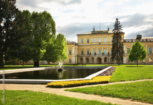 Czartoryski Palace in Pulawy. Poland photo