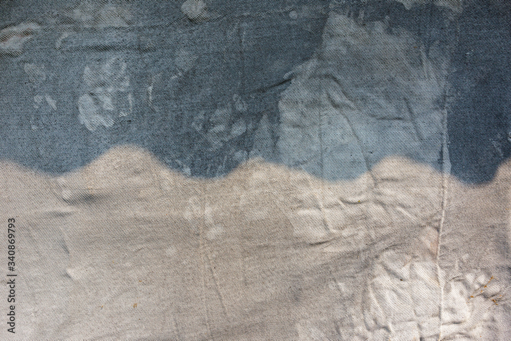 Fototapeta premium Background texture old crumpled fabric