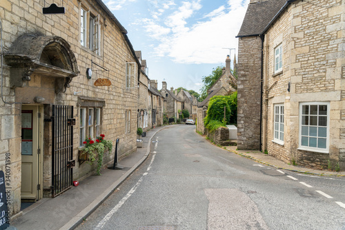Bisley a picturesque Cotswold village, Gloucestershire, United Kingdom