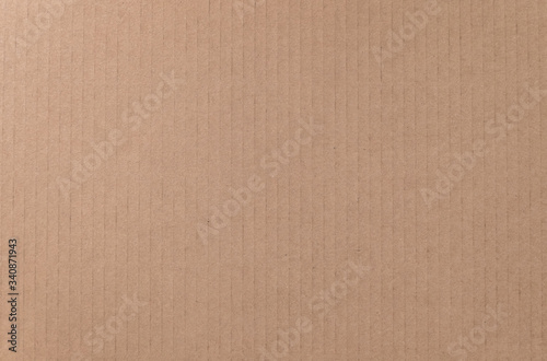 Brown cardboard sheet texture background. Texture of recycle paper box in old vintage pattern background.