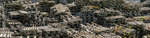 Discarded wooden pallets - banner image © John Corry
