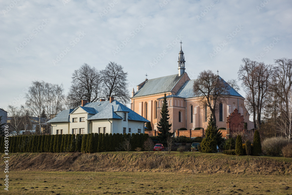 Saint Nicholas church in Warka, Masovia, Poland