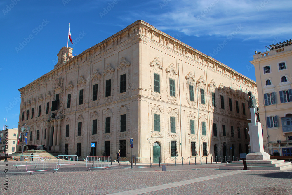 hostel of castille in valletta (malta) 