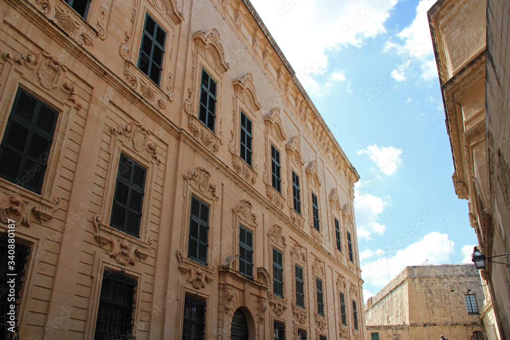 hostel of castille in valletta (malta) 