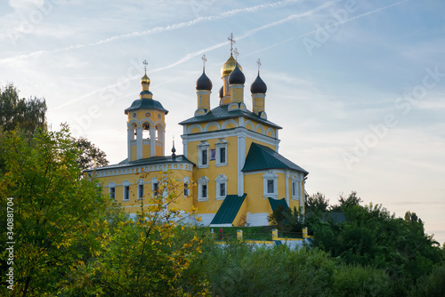 Murom. Church of St. Nicholas the Wonderworker (Nikolo-Naberezhnaya, Nikola Wet) on a summer evening