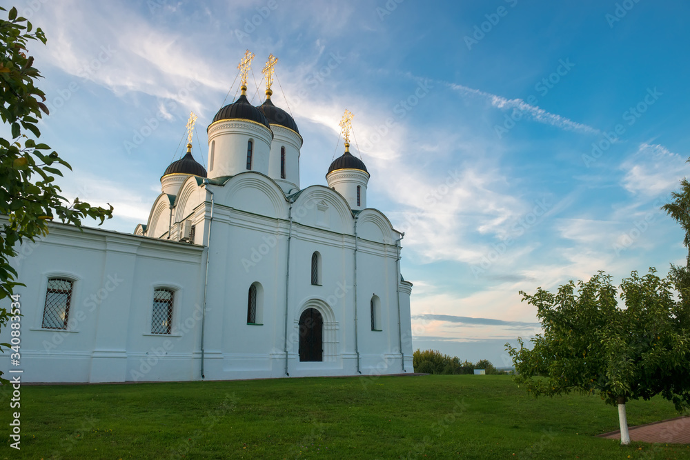 Cathedral of the Transfiguration in the Murom Spaso-Preobrazhensky Monastery. City Murom, Russia