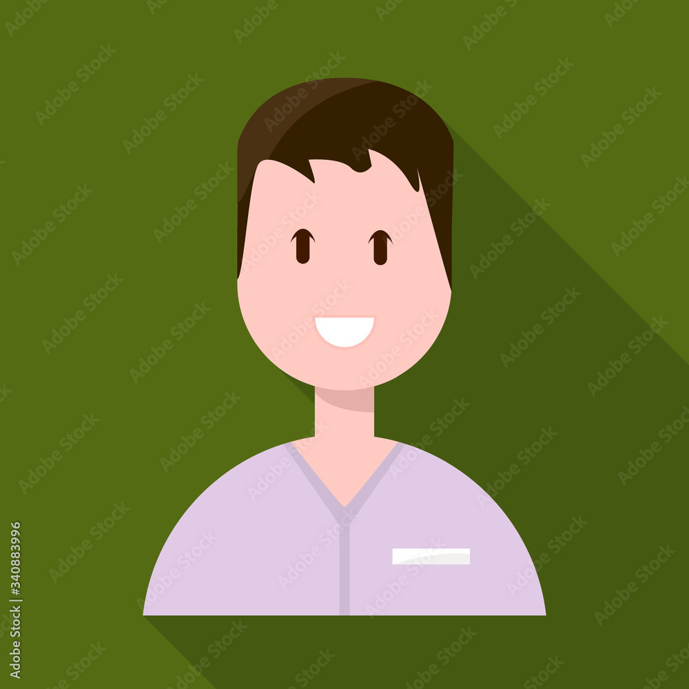 Vector design of doctor and career sign. Set of doctor and dentist vector icon for stock. Vector design of doctor and career sign. Set of doctor and dentist vector icon for stock.
