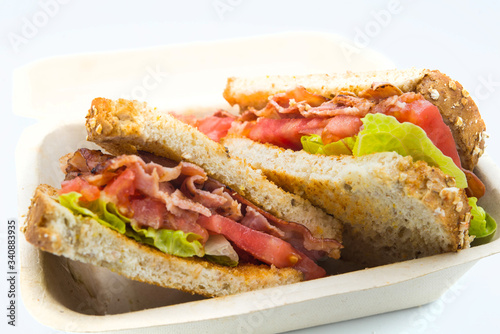 A BLT is a type of sandwich, named for the initials of its primary ingredients, bacon, lettuce and tomato