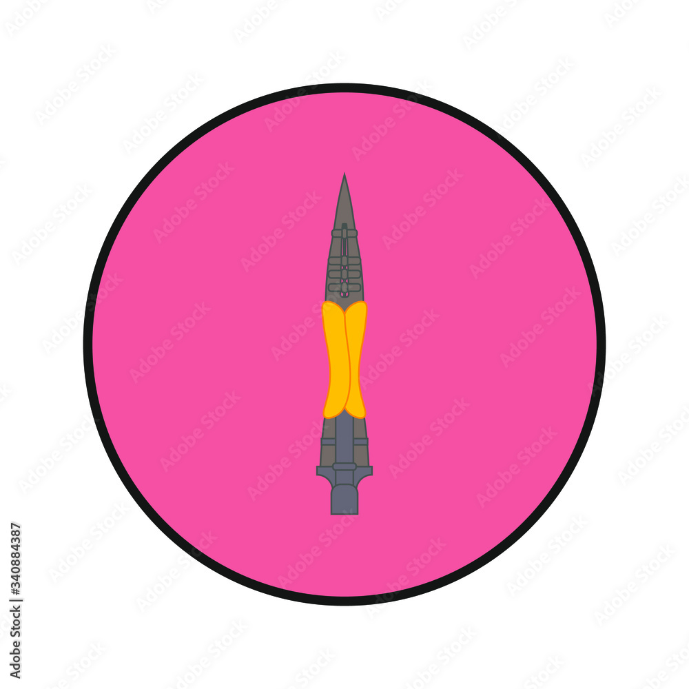 longinos spear is the weapon with which they killed jesus christ according to the christian religion, illustration for web and mobile design. longinos spear is the weapon with which they killed jesus christ according to the christian religion, illustration for web and mobile design.
