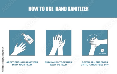 How to use hand sanitizer 4