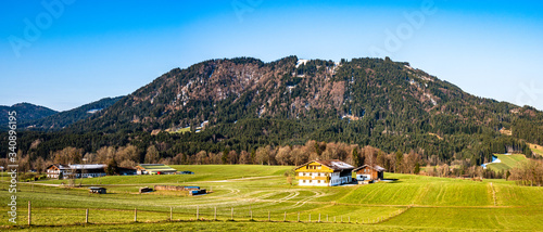 landscape and village wackersberg photo