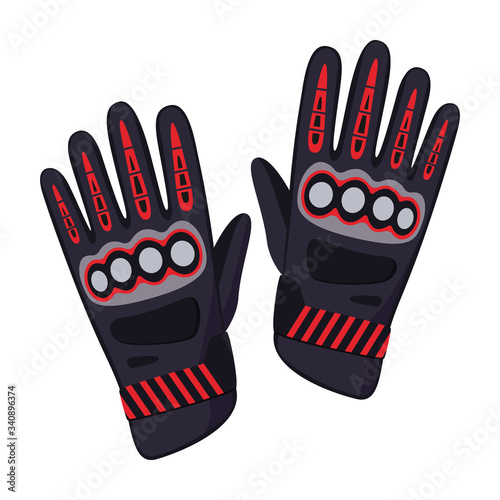 Sport glove vector icon.Cartoon vector icon isolated on white background sport glove.