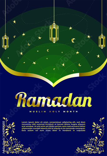 islamic greeting card (ID: 340901388)