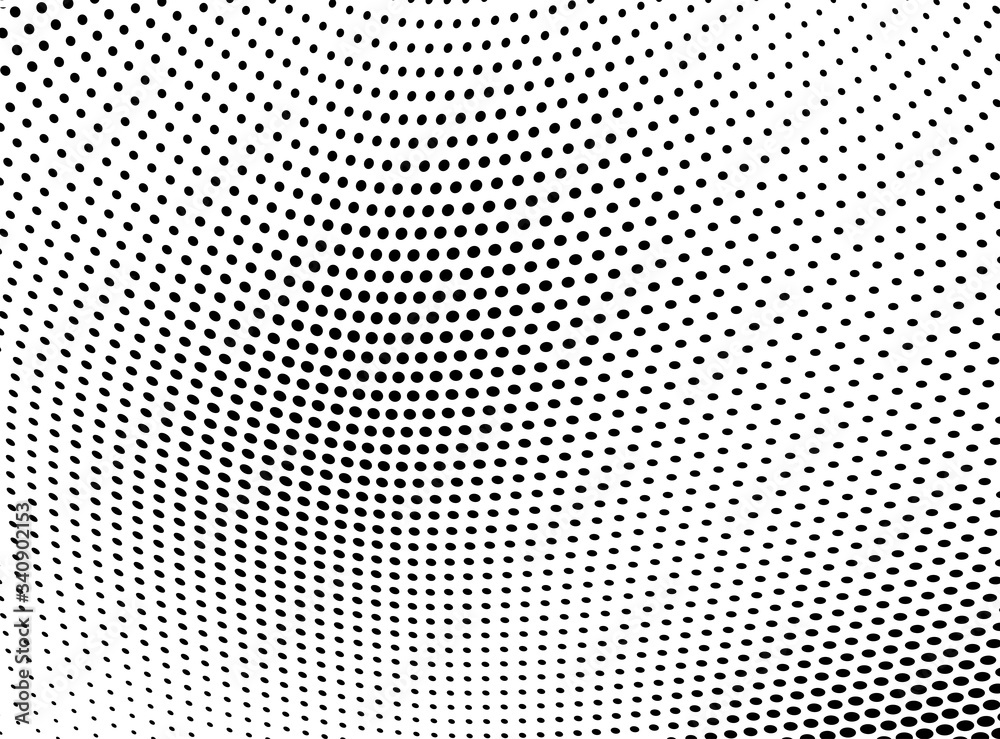 Wave halftone texture. Abstract monochrome chaotic background. Template for printing on wrapping paper, fabric, posters, business cards. Black and white background for websites Wave halftone texture. Abstract monochrome chaotic background. Template for printing on wrapping paper, fabric, posters, business cards. Black and white background for websites