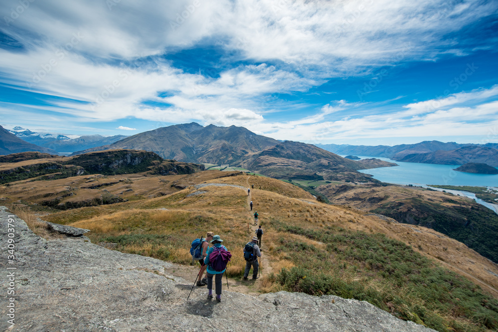 Diamond Lake and Rocky Mountain walks, Wanaka, New Zealand