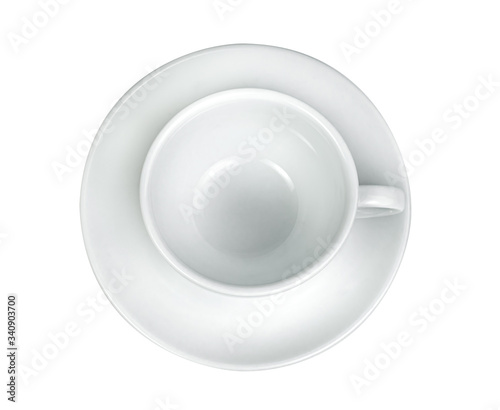 cup coffee isolated on white background ,include clipping path