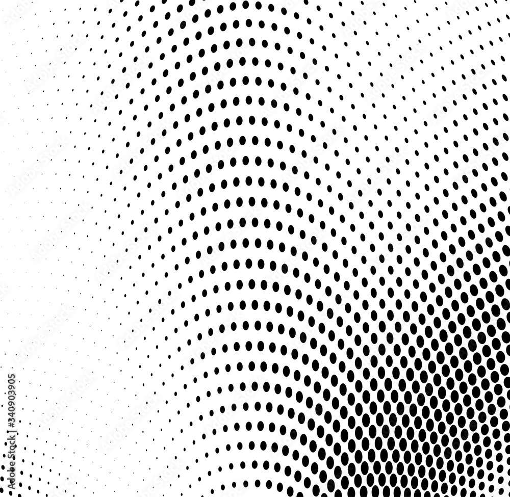 Wave halftone texture. Abstract monochrome chaotic background. Template for printing on wrapping paper, fabric, posters, business cards. Black and white background for websites Wave halftone texture. Abstract monochrome chaotic background. Template for printing on wrapping paper, fabric, posters, business cards. Black and white background for websites