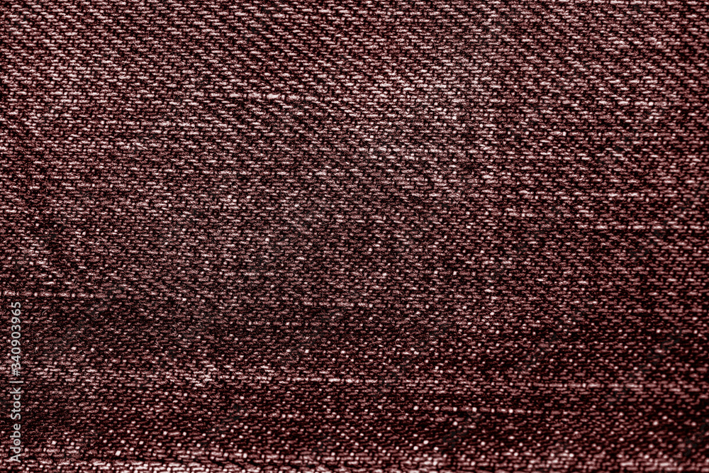 Fototapeta premium Woven red fabric background