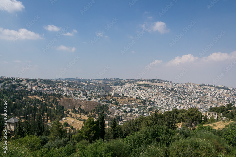 The scenery Jerusalem in Israel