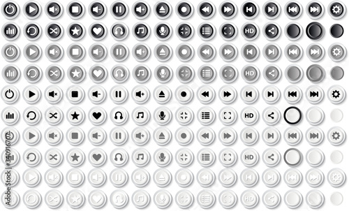 Bouton Icône Musique 