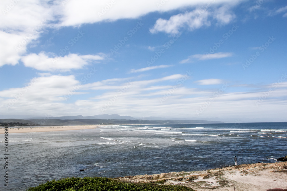 The sights of Jefferys Bay on the Garden Route in South Africa