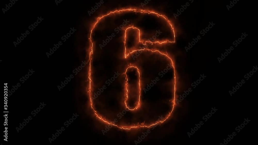 fiery countdown timer, from ten to zero, dynamic numbers fly into the camera. fiery countdown timer, from ten to zero, dynamic numbers fly into the camera.