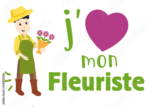 J'aime mon fleuriste