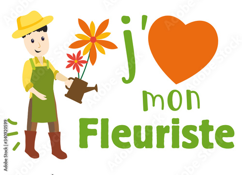 J'aime mon fleuriste