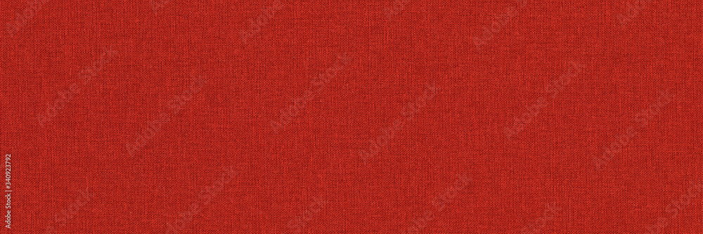 Bright Red Polyester Lining Satin Fabric, High Sheen
