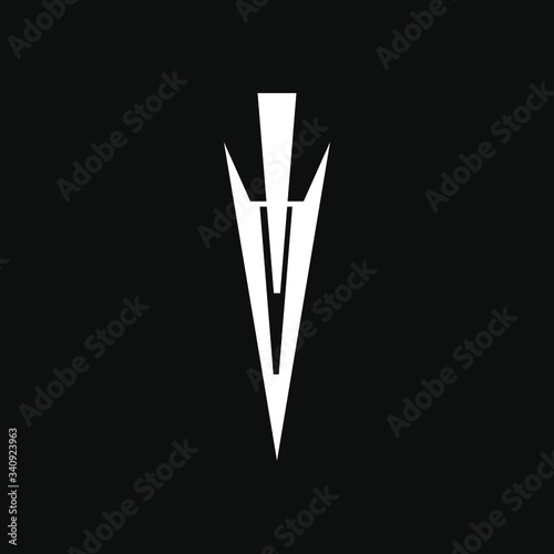Vector arrow isolated on black background. Perfect suit for web animation add social media greeting cards stickers banners poster concepts and branding