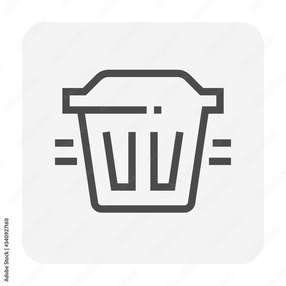 Grease trap vector icon. That plumbing device for home or restaurant. Use to intercept most grease, oil and solid from food preparation or cooking before enter wastewater disposal and treatment system Grease trap vector icon. That plumbing device for home or restaurant. Use to intercept most grease, oil and solid from food preparation or cooking before enter wastewater disposal and treatment system