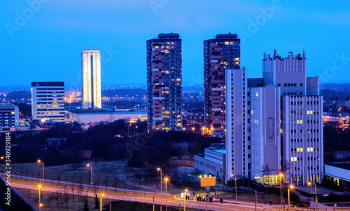 Night view of the city © vladuzn