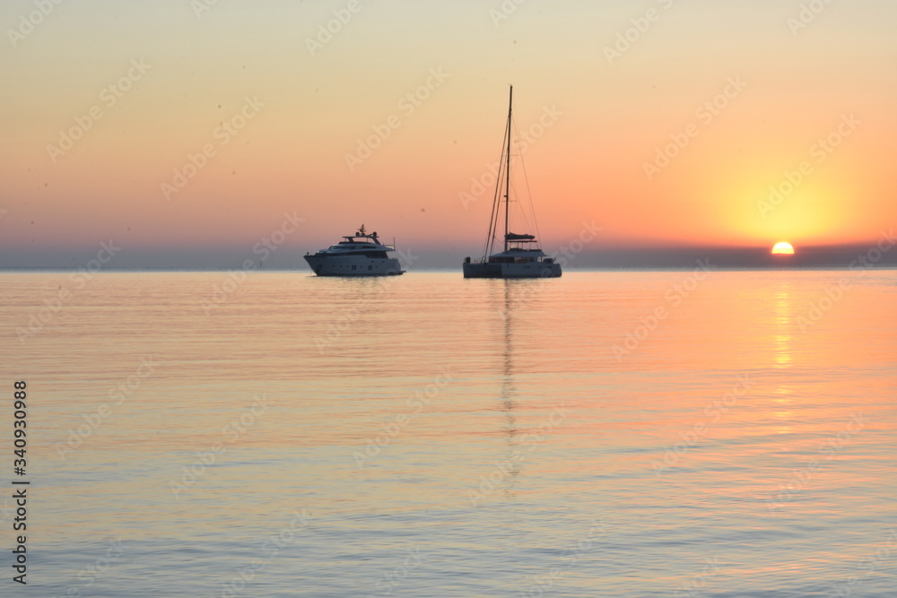 coast in the morning, Mallorca 