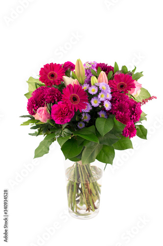 Wallpaper Mural Flower bouquet in a vase isolated Torontodigital.ca