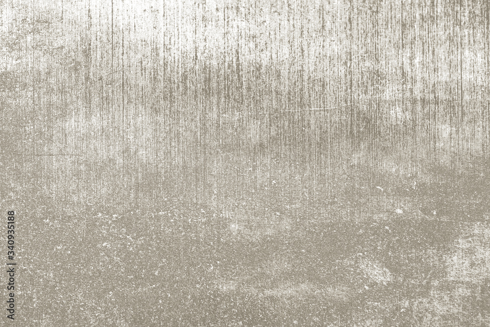 Fototapeta premium Grunge scratched white gold concrete textured background