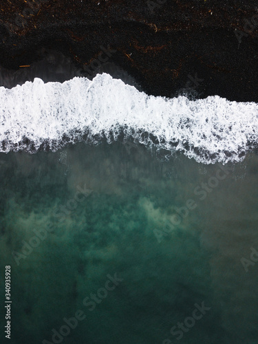 Talisker Bay drone view