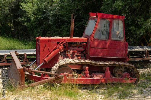 Alte Baumaschine