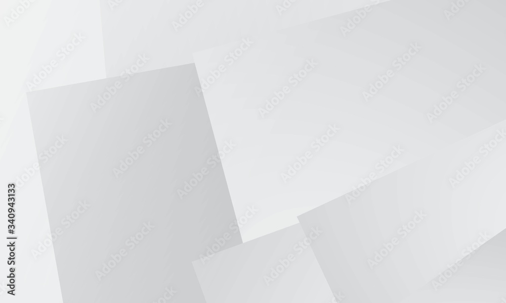 Fototapeta premium White Background Abstract Geometric Vector Illustration. You can use this white background template for website user interface.