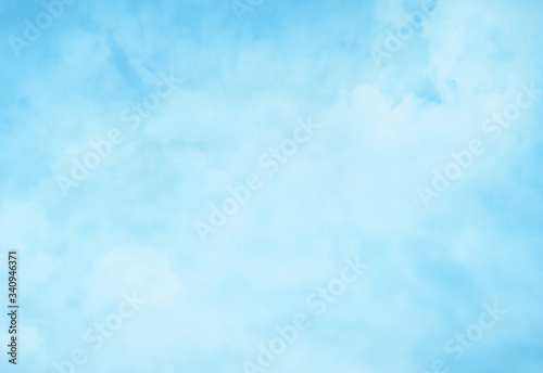 Color sky with clouds background