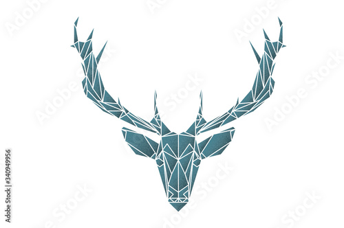 Vector: abstract deer