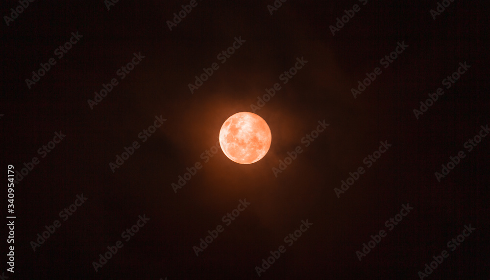 full red moon in the middle of the night full red moon in the middle of the night