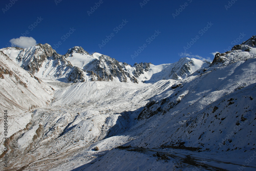 Obraz premium Tien Shen mountains in Almaty Kazakhstan