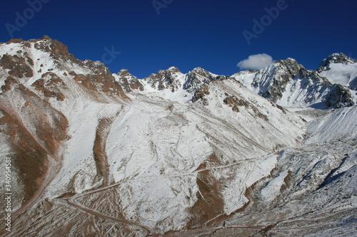 Tien Shen mountains in Almaty Kazakhstan