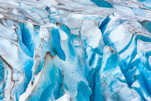 Gletscher Nigardsbreen in Norwegen, Skandinavien