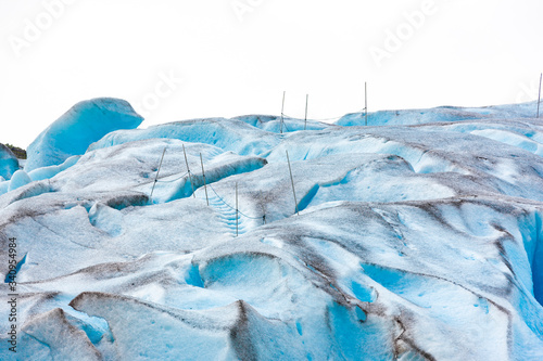 Gletscher Nigardsbreen in Norwegen, Skandinavien