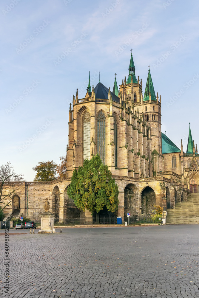 Fototapeta premium Erfurt Cathedral, Germany