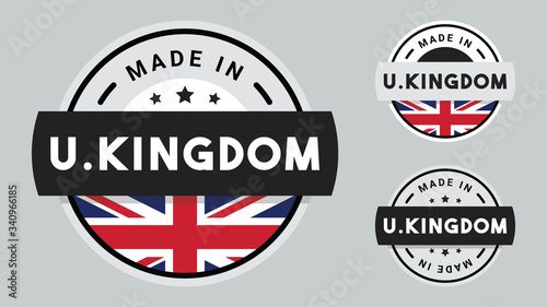 Made in United Kingdom collection with United Kingdom flag symbol.