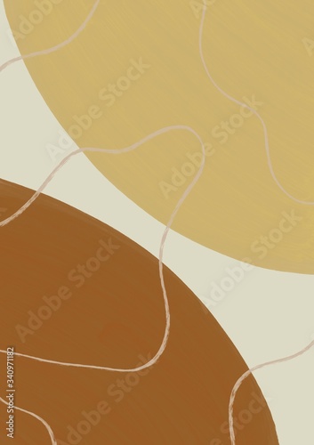 abstract background with waves