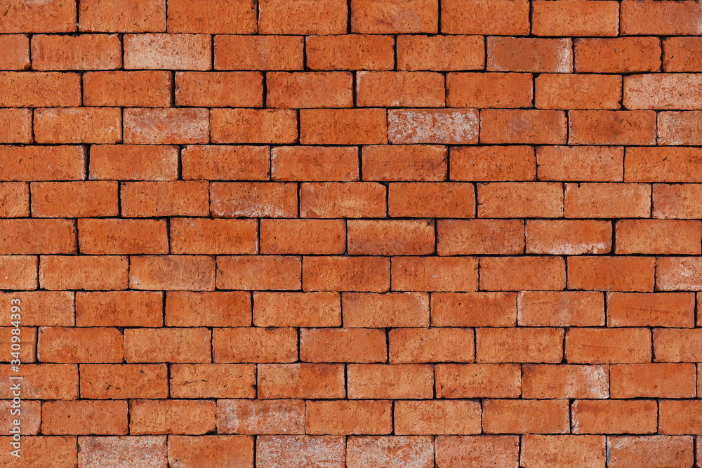 Obraz premium Old grunge brown stone brick wall texture abstract background.