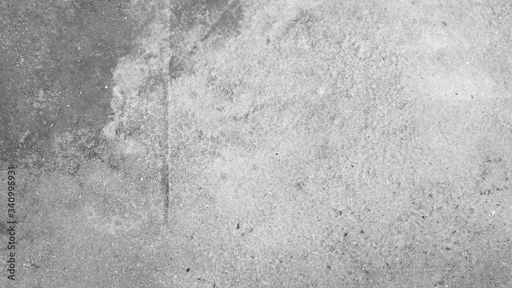 Fototapeta premium gray concrete stone wall background, dirty concrete floor